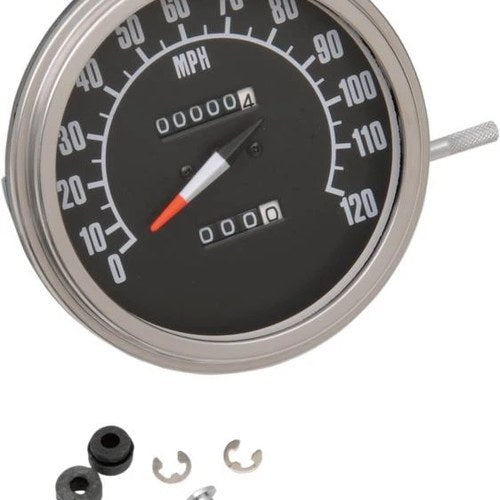 DS FL-Style Speedometer 2240:60 68-84 Face Harley Davidson #139223