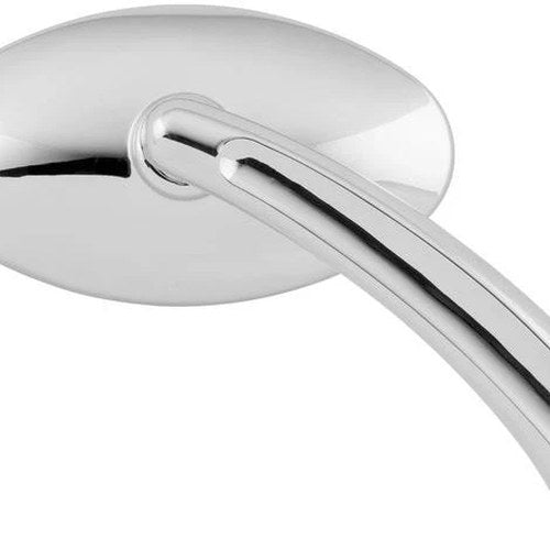 Biker's Choice Oval Mirrors Chrome