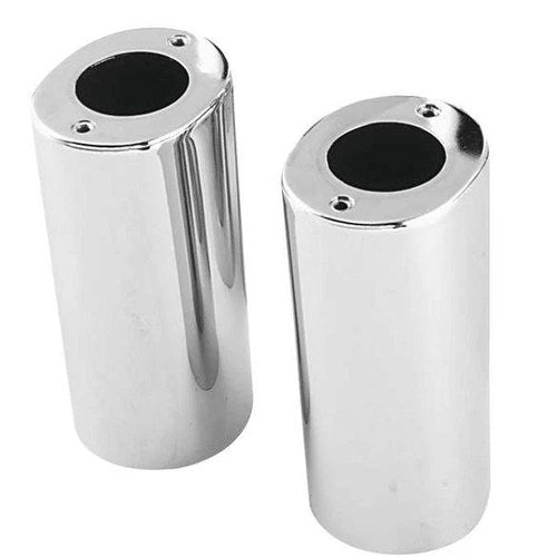 Biker's Choice Fork Tube Covers Chrome Standard #302603 Harley Davidson