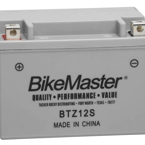 BikeMaster BTZ12S High Performance Maintenance Free Battery #BTZ12S fits Honda