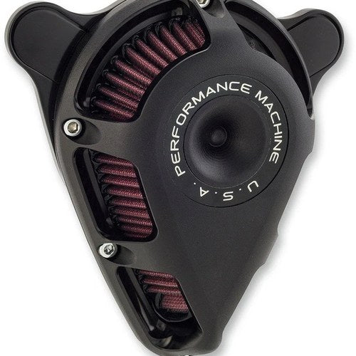 Performance Machine Jet Air Cleaner Black Ops Harley Davidson Sportster