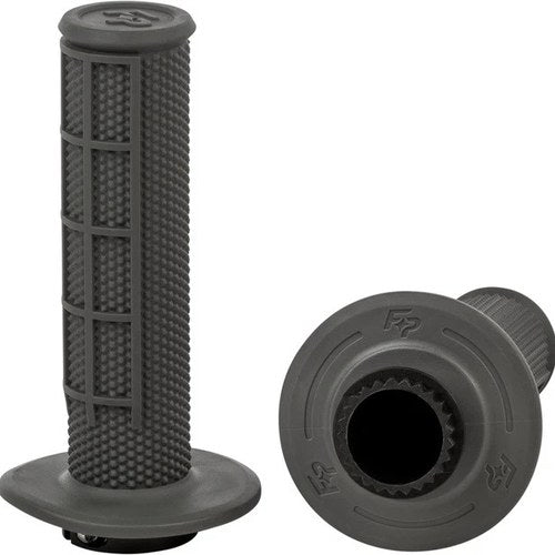 Fire Power Control MX Lock-On Half Waffle Grips Gray
