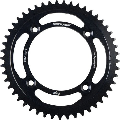 Fire Power 420 Steel Rear Sprocket 49T Black for Honda Crf 150/CR 80/CR 85