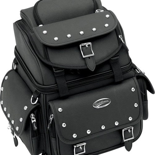 Saddlemen BR1800EXS Backrest/Seat/Sissy Bar Bag Studded