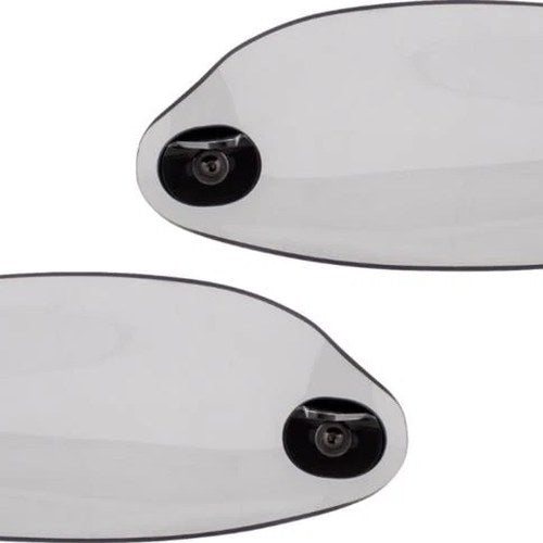 Klock Werks Flare Handguards Clear #KWS-01-0121-HC Harley Davidson