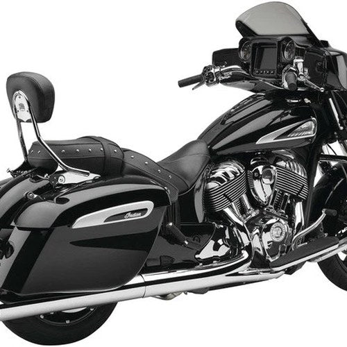 Cobra Dual-Cut Neighbor Hater Slip-On Mufflers Chrome #5206 Indian