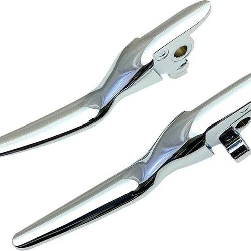 Drag Specialties Custom Lsr Lever Set Chrome #264573 Harley Davidson