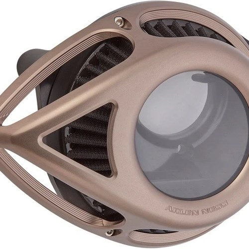 Arlen Ness Clear Tear Air Cleaner Kit Titanium #600-004 Harley Davidson