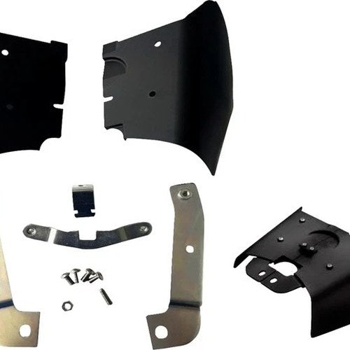 Drag Specialties Frame Mounted Heat Deflectors #272141 Harley Davidson