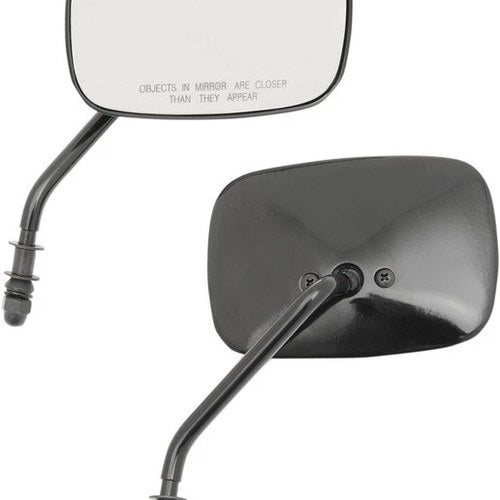 DS Rectangular Mirrors Short Black