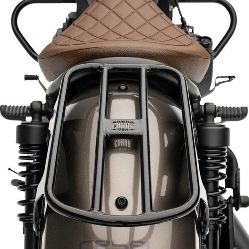 Cobra Round Solo Luggage Rack Black for Honda CMX300 Rebel 300/CMX500 Rebel 500