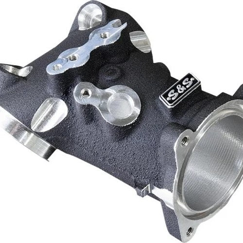 S&S 55mm Performance Manifold Black Harley Milwaukee Eight Non-VVT