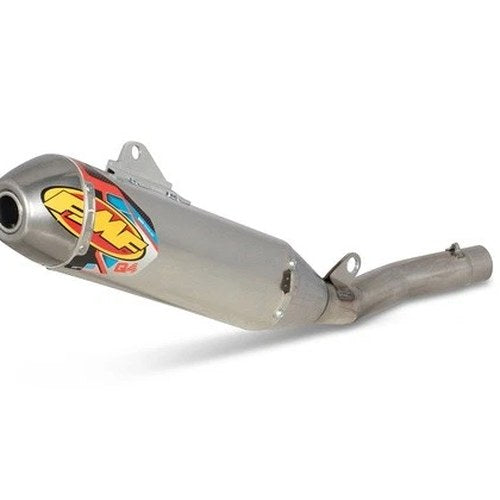 Fmf Q4 Hex Slip-On Muffler #042393 for Kawasaki KX250 4-Stroke 2021-2022