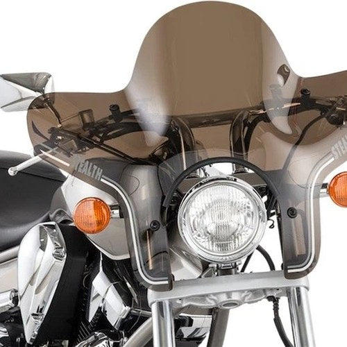 Slipstreamer SS-20 Stealth Fairing Windshield Dark Smoke/Chrome #SS-20-T