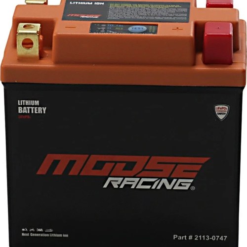 Moose Lithium-Ion Battery fits Kawasaki/Yamaha KLR650/KLR600/KL650B Tengai/XT550