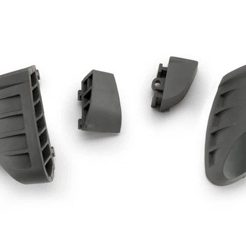 Puig Replacement Rubber Inserts for Puig Pro 2.0 Frame Sliders Gray