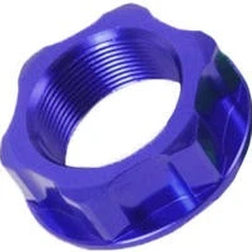 Zeta Steering Stem Nut Blue #ZE58-2022 for Yamaha TTR125/YZ85/XT250/TTR50/TTR110