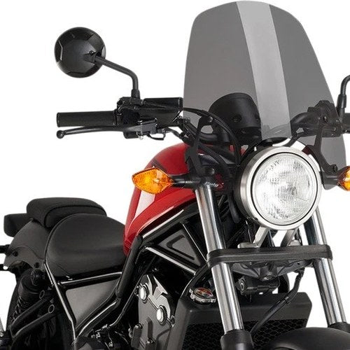 Puig Naked Touring Windscreen Dark Smoke #9462F for Honda