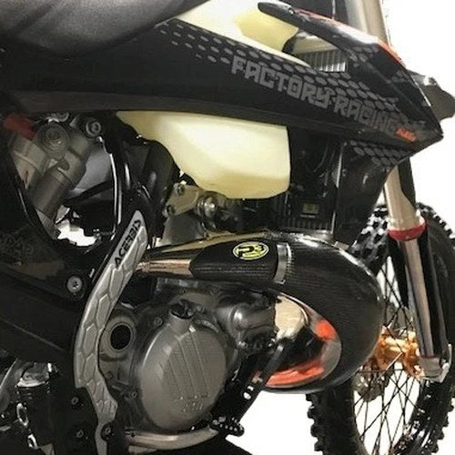 P3 MAXCoverage Carbon Fiber Pipe Guard for Fmf Pipe 101071 KTM/Husqvarna