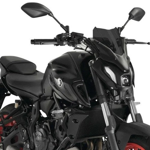 Puig Naked New Gen Sport Windscreen Dark Smoke #20618F fits Yamaha MT-07 2021