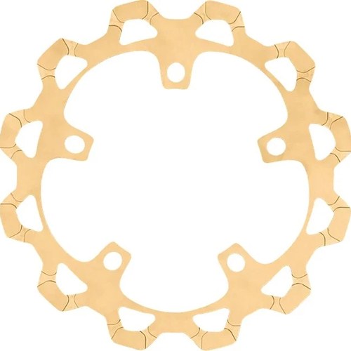 Lyndall Touring One-Piece Front Brake Rotor 320mm Gold #6-632 Harley Davidson