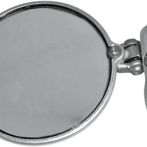 Crg Hindsight LS (Lane Split) Bar End Mirror Silver Left Hand