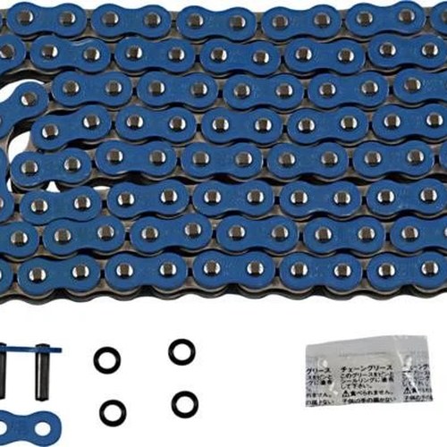 EK 525 MVXZ2 Series Quadra X-Ring Chain 120 Links Blue
