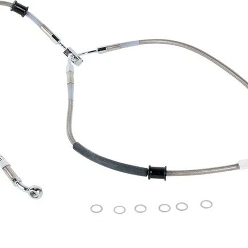 Russell Front CycleFlex Brake Line Kit for Yamaha XVS1300A V-Star 1300 2008-2009