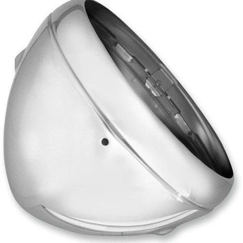 Emgo Lucas Style Side-Mount Headlight Shell 7" Chrome