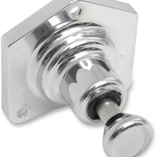 Terry Components Solenoid Cover/Starter Button Chrome #550023 Harley Davidson