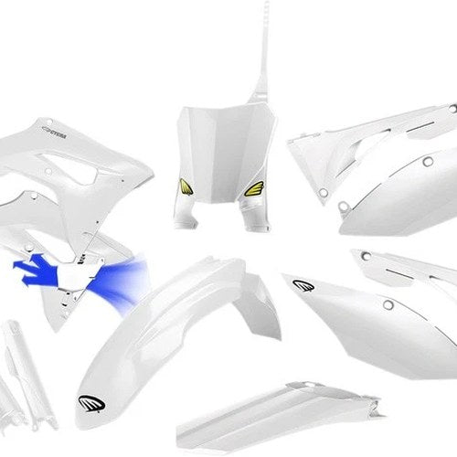 Cycra Powerflow Plastics Kit White #1CYC-9320-42 fits Honda Crf 250/CRF 450