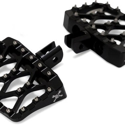 Burly Brand MX-Evolution Mini Driver Floorboards Black B13-1019B Harley Davidson