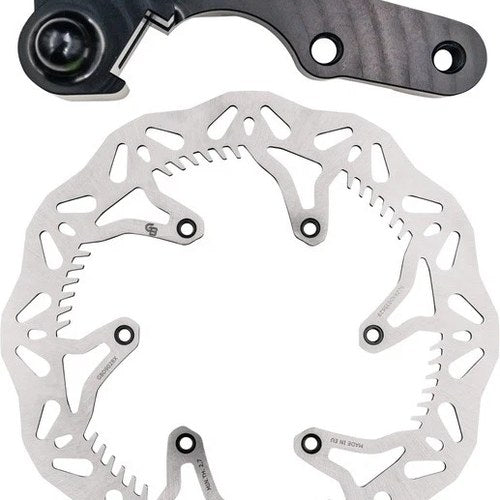 GBrakes Solid Wave Front Brake Rotor Kit GBDOS215