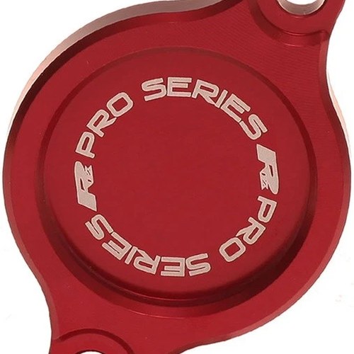 Rfx Pro Series Oil Filter Cover Red #FXFC 30100 99RD for Suzuki RM-Z450/RM-Z250