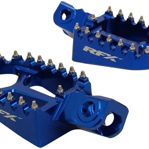 Rfx Pro Aluminum Footpegs Blue #FXFR 50500 99BU Husqvarna TC 50/TC 65 2024-2026