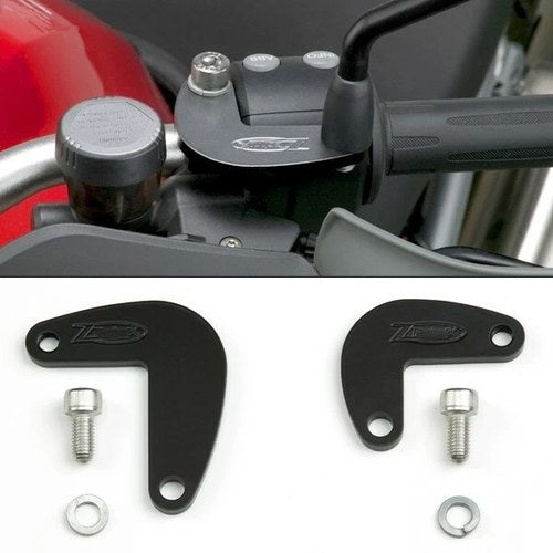 ZTechnik Mirror Extenders Black #Z5303 BMW R 1200 GS Adventure 2006-2013