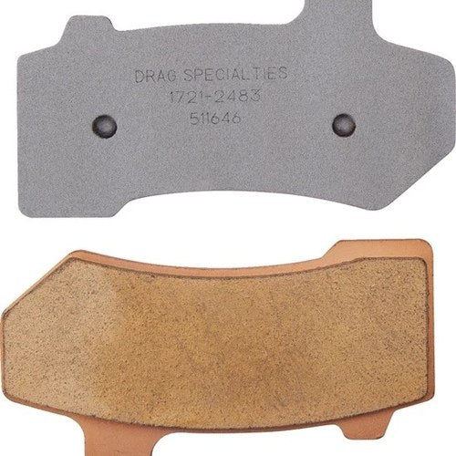 DS Premium Sintered Metal Brake Pads #41854-08/42897-06A/08 Harley-Davidson