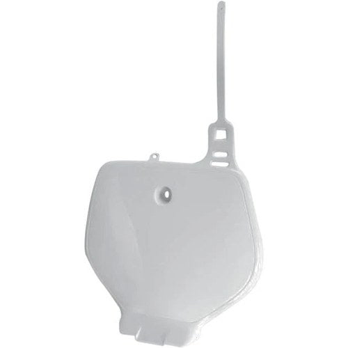 UFO Number Plate Front White YA02853046 for Yamaha YZ250 2-Stroke/YZ125/YZ400F