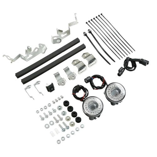 Clear LED Fog light With Attachment Kit Fit For Honda Goldwing GL1800 2018-2025