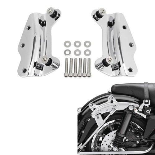 Chrome 4 Point Docking Hardware Kit Fit For Harley Street Glide Flhx 09-13 2010