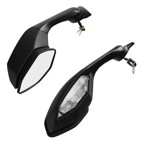 Rear view Mirror LED Turn Signal Fit For Yamaha Yzf R1 2015-2025 2016 US