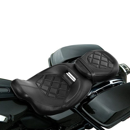 Driver Passenger Two-up Seat Fit For Harley Touring Street Electra Glide 09-23