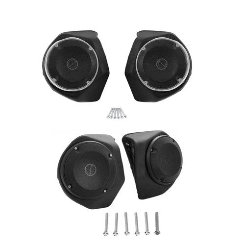 Rear Speaker Pods Fit For Harley Touring Street Glide Road King 14-24