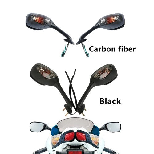 Rear View Mirror Turn Signal Fit For Suzuki GSXR600 750 11-25 GSXR1000 09-2016