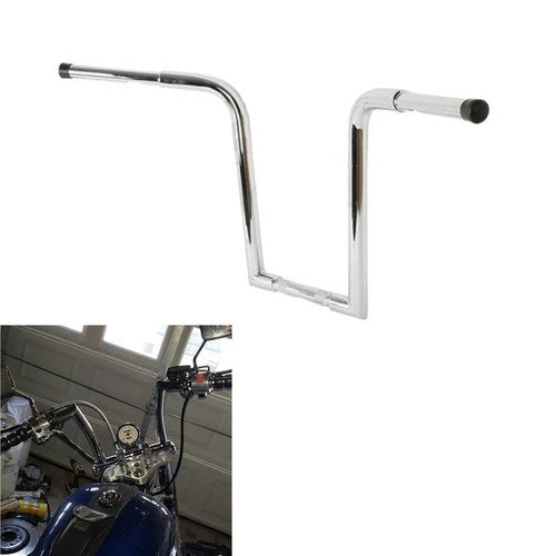 16'' Rise Handlebar 1 1/4" Bar Hanger Fit For Harley Davidson Sportster Softail