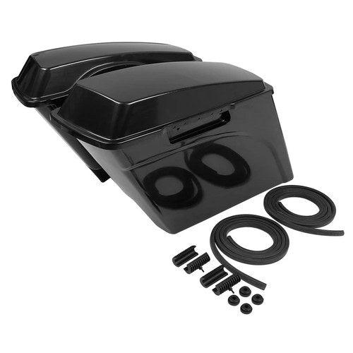 5" Stretched Extended Hard Saddlebags Fit For Harley Road Electra Glide 93-13