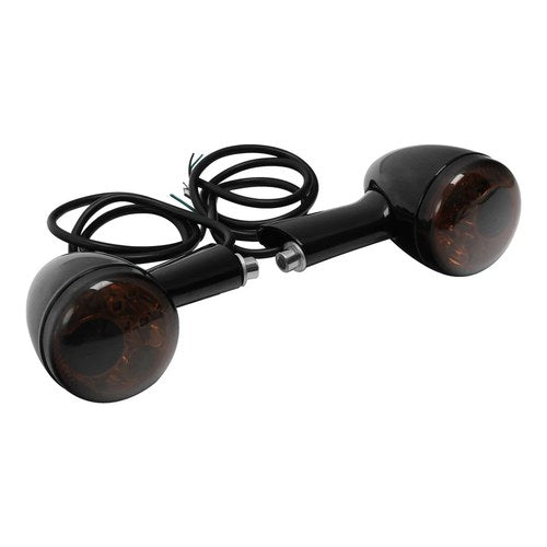 Black Rear Turn Signal LED Light Fit For Harley Sportster XL883 XL1200 1992-2022