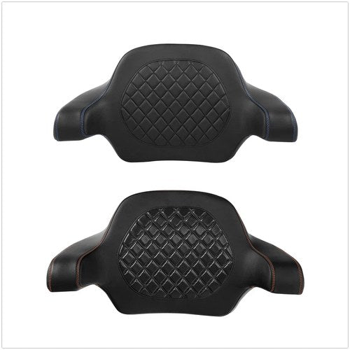 King Chopped Trunk Passenger Backrest Pad Fit For Harley Touring Road Glide 14+