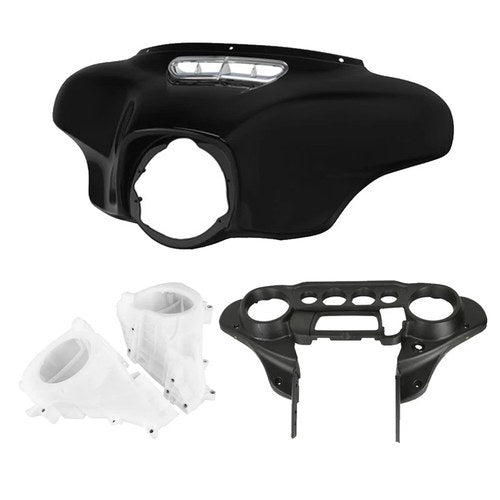 Inner & Outer Fairing Front Cover Fit For Harley Electra Street Glide 14-Up