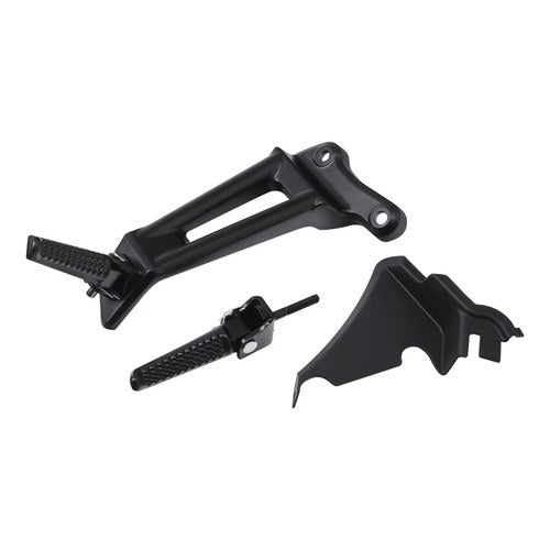 Black Passenger Footpegs Footrests Fit For Honda Rebel CMX1100A CMX1100D 21-25